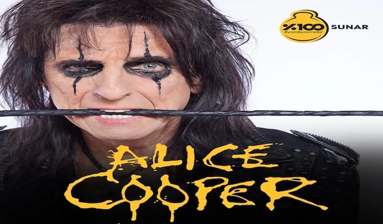 Alice Cooper 13 Haziran 2026’da Lifepark Sahnesinde